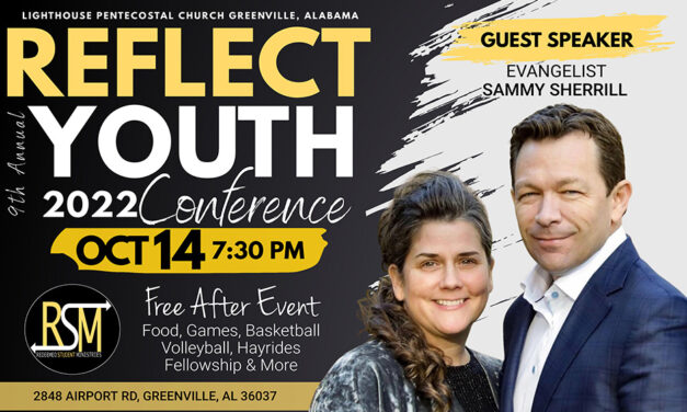 9th Annual Reflect Youth Conference Greenville Alabama October 14, 2022
